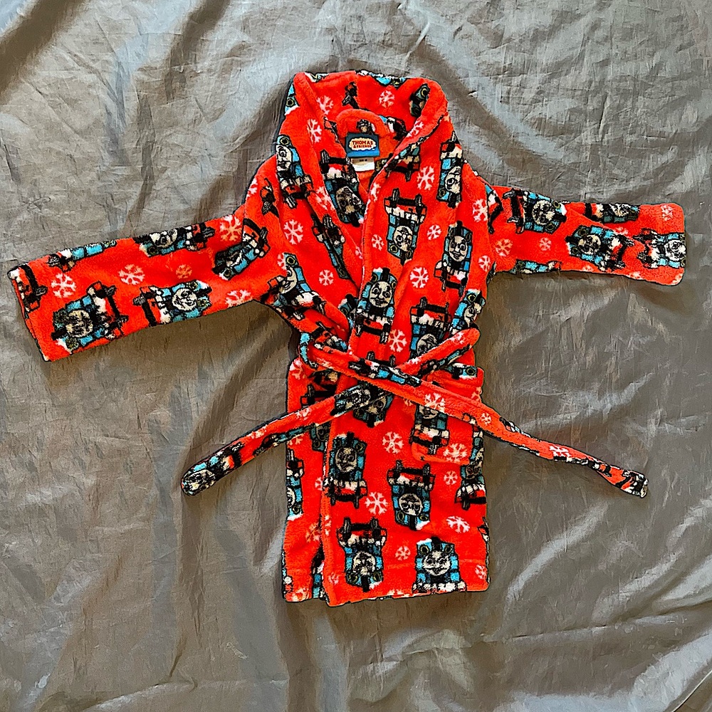 Thomas The Train and Friends Bathrobe Red Size 4T